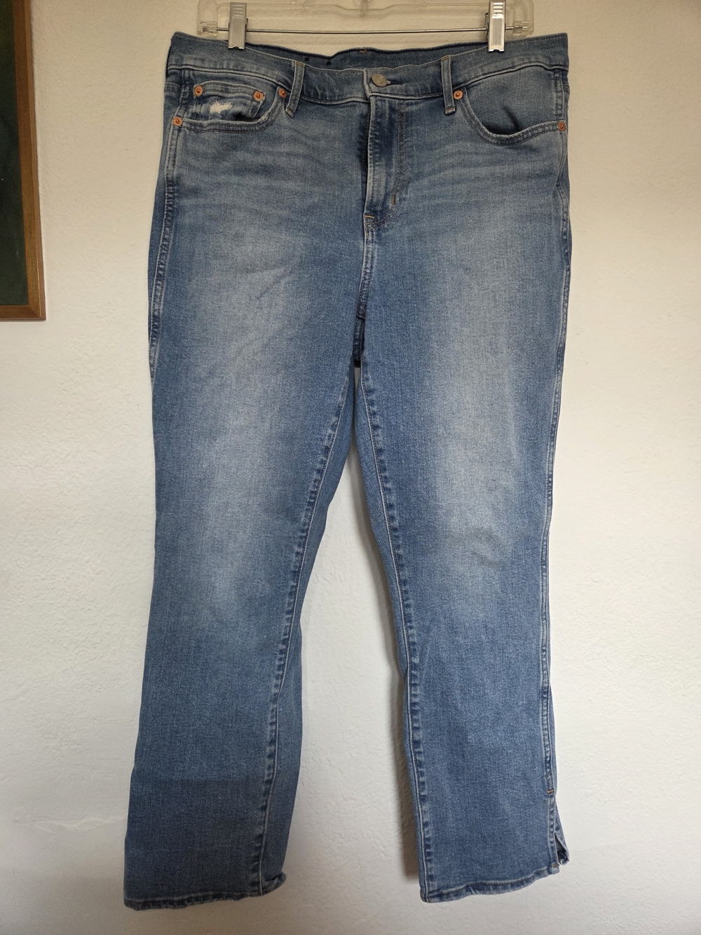 GAP Light Blue Vintage Slim Mid-Rise Jeans